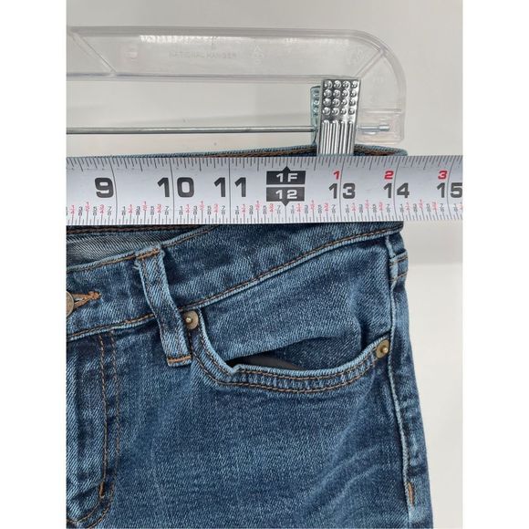 Lauren Ralph Lauren Jeans Women's Size 2 Mid Rise Straight‎ Leg Blue - Picture 6 of 13